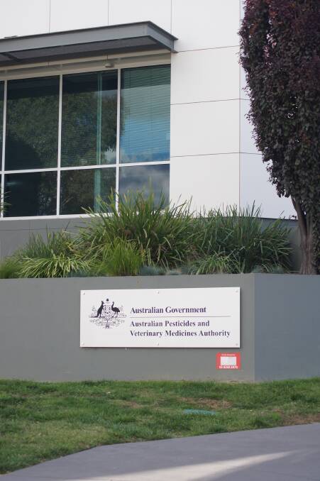 RE-ADDRESSED: The current APVMA office in Canberra.