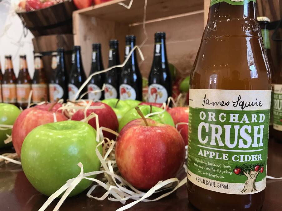 IN CIDER: A new deal between apple and pear juice partnership, JVJ Co, and beverage company Lion, will see South Australian apples used in some of Lion's major cider brands.