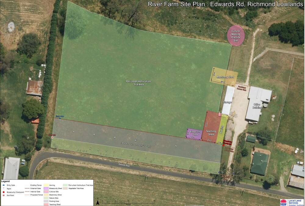 NEW DIGS: The new demonstration farm for the Greater Sydney Local Land Services will be twice the size of the existing demonstration farm, providing greater opportunities to showcase sustainable agriculture across all the key industries in the region including horticulture, turf and mixed farming.