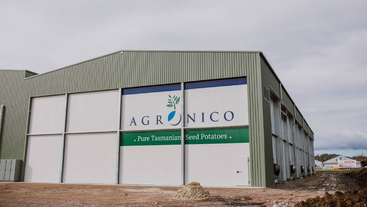 BIG MOVE: Part of Agronico's new coolstore facility in Spreyton, Tasmania, which has the capacity to store more than 8000 tonnes of seed and ware potatoes.