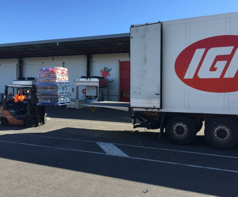 ON THE MOVE: Select Fresh delivers another load of fresh produce from its outlet at the Perth Markets, Canning Vale, WA. It supplies to mining camps, supermarkets, restaurants, shipping and retailers.