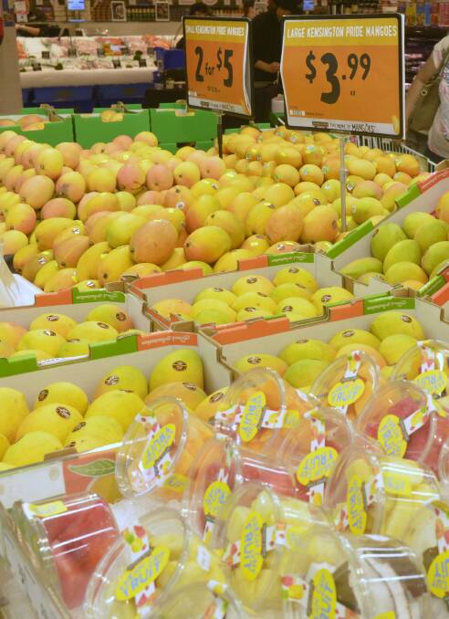GOING UP: According to the AMIA, widespread adoption of the Australian Mango Industry Quality Standards by retailers has helped lift sales and consumption. 
