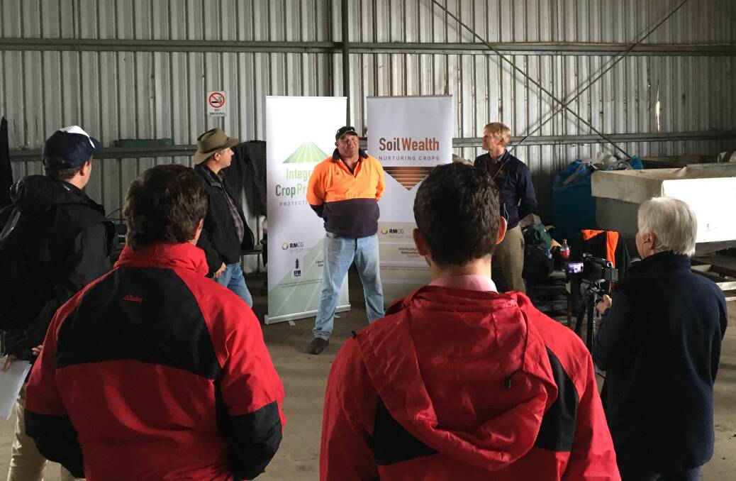 Clyde celery grower, Adam Schreurs, is looking to the Growing VicVeg project for support in grower knowledge exchange events.