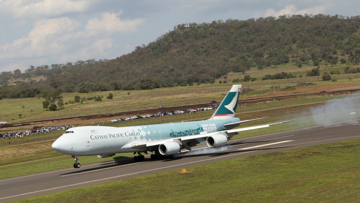 TAKE OFF: Wagners expect to see more international traffic at the Toowoomba facility. Photo: Brisbane West Wellcamp Airport