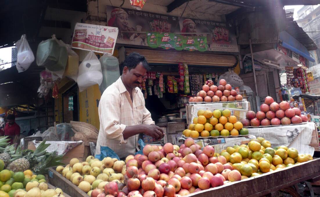 BUYING TRADITION: India is a long way from embracing online fresh produce buying and even western style supermarkets.