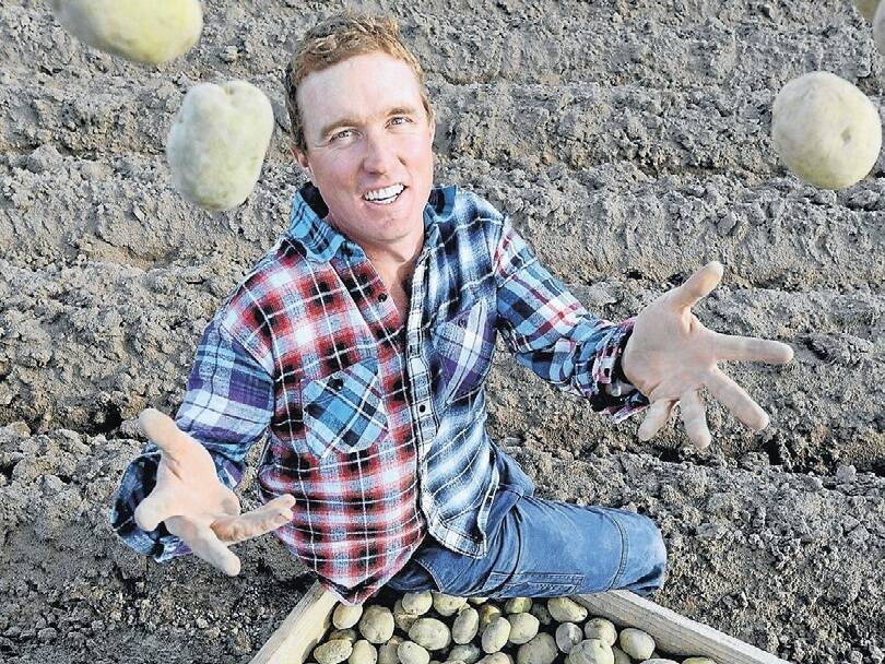 Fourth generation potato grower Luke Bartlett, Brookland, Brayton via Marulan, NSW believes it is beneficial for growers to know more about consumer and market trends.