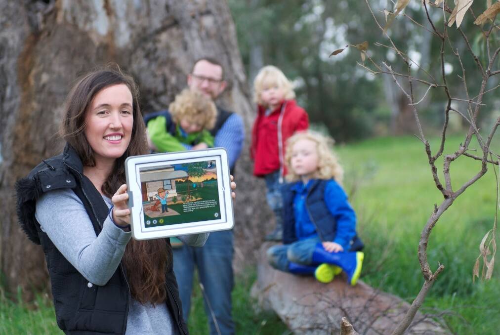 Co-creator of George the Farmer Simone Kain, South Australia, says she hopes the character helps to educate children about farming practices, plus food and fibre production in a fun way.