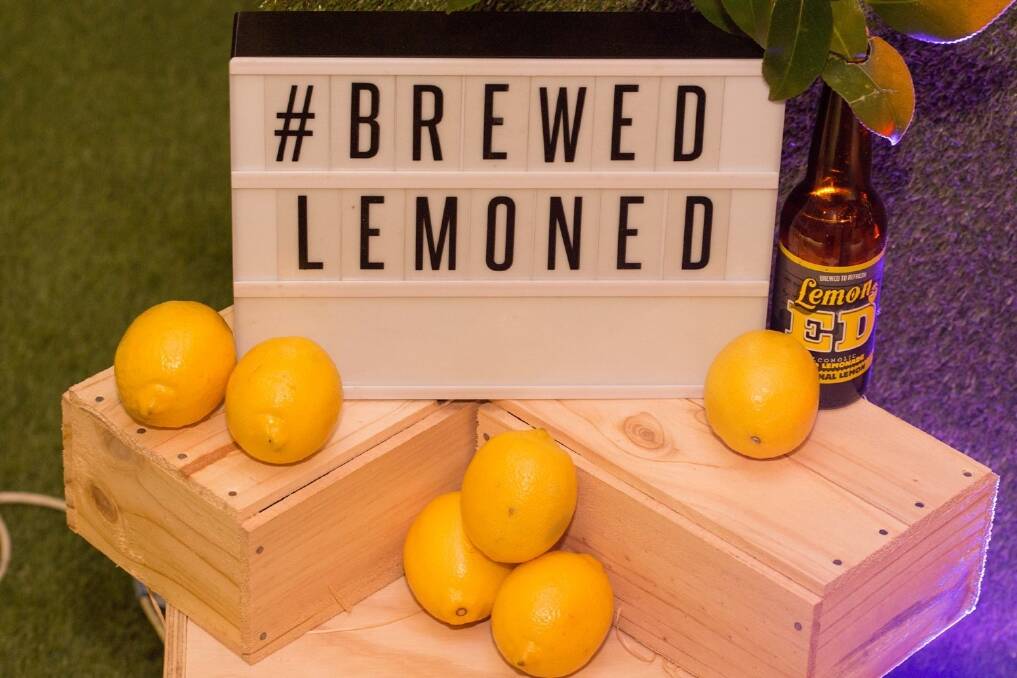 Queensland lemons are used for the new alcoholic lemonade beverage, Lemon Ed, which has become the match day sponsor of the Liverpool FC versus Brisbane Roar soccer match next week. 