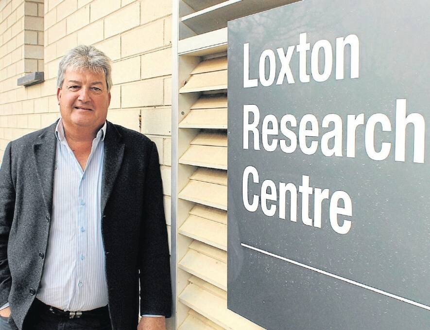 Almond Centre of Excellence chairman Brendan Sidhu at the Loxton Research Centre, which has recently become the hub of SA’s almond industry.