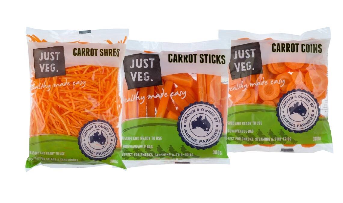 Just Veg makes carrots convenient