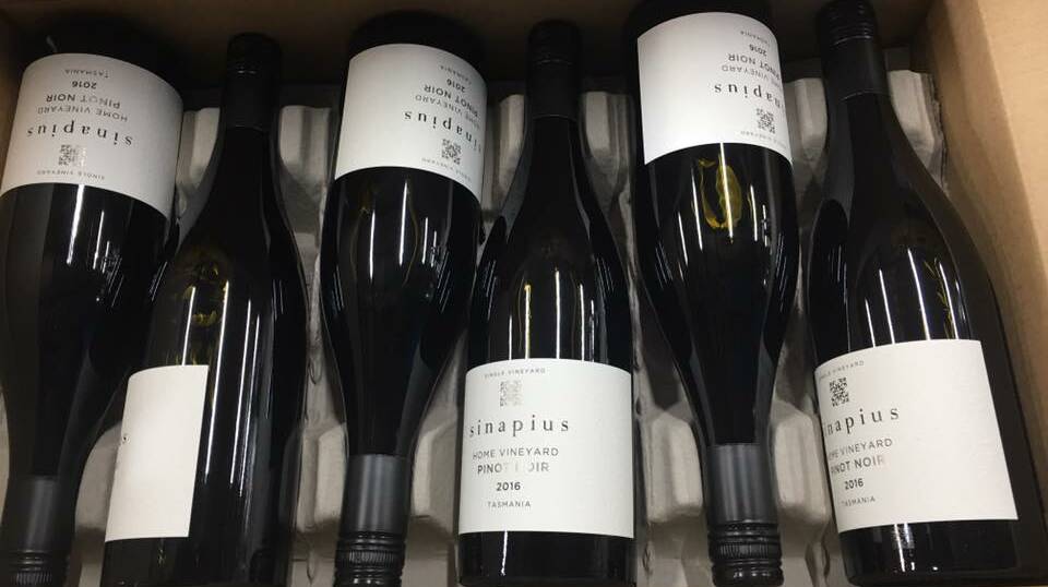 WINE SCHOLAR: Sinapius Home Vineyard pinot noir. Picture: Supplied