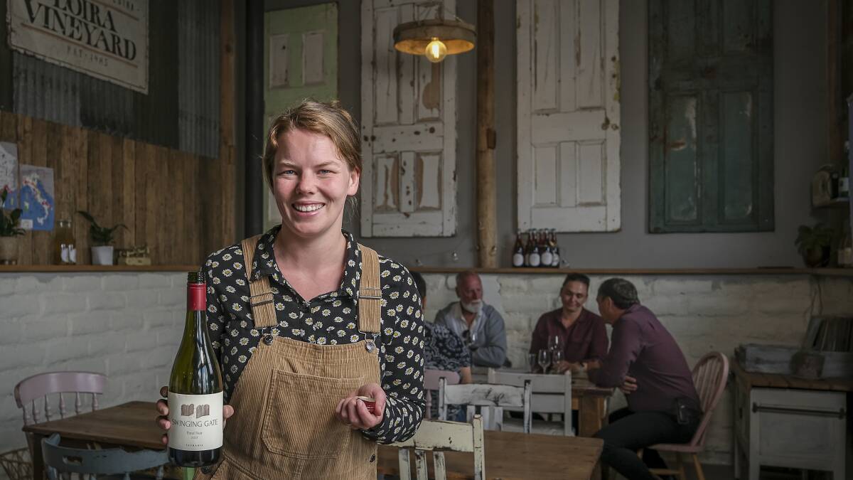 KNOW-HOW: Hannah Cox of Peco Wines is a second generation winemaker, after her parents started Swinging Gate in 2014. Picture: Craig George 