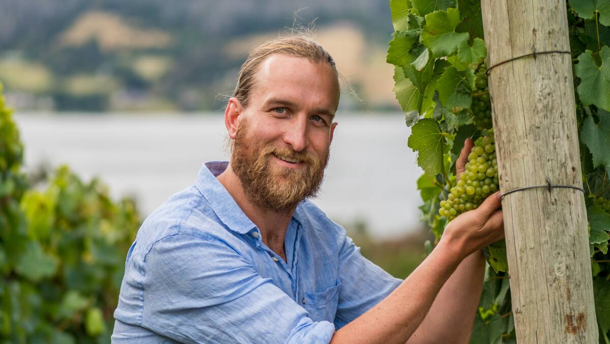 SOON: Sam Rush of Rush Wines is releasing his first wine in the coming weeks. Picture: Phillip Biggs