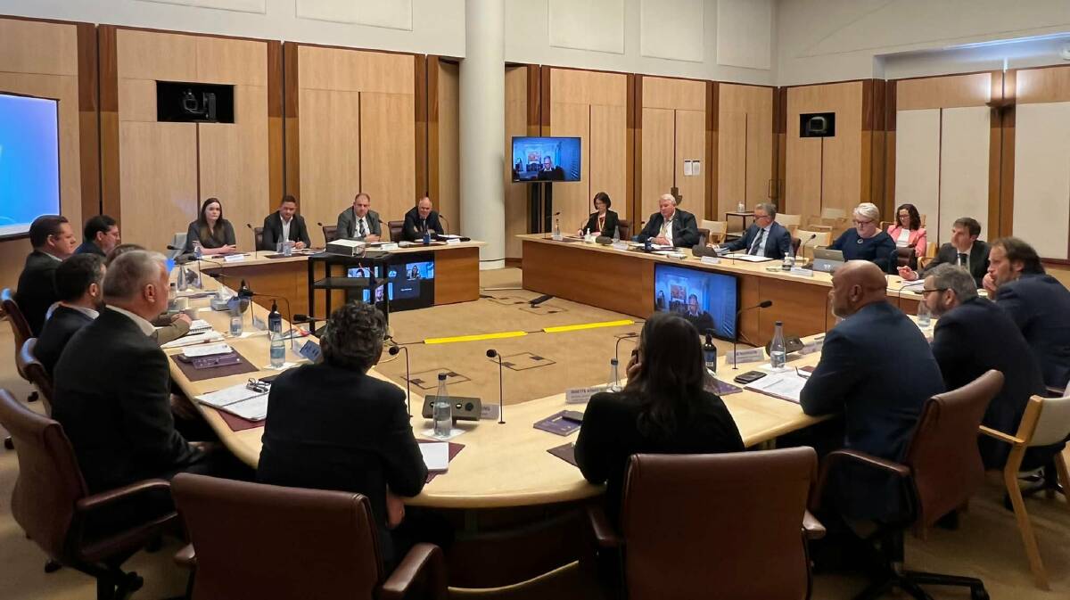 TOGETHER: Federal Agriculture Minister Murray Watt holds the first industry round table with meat, crop, horticulture, union and First Nations leaders at Parliament House. Picture: Australian government.