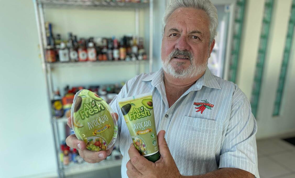 The company produces avocado products at their Bundaberg headquarters. Picture by Brad Marsellos