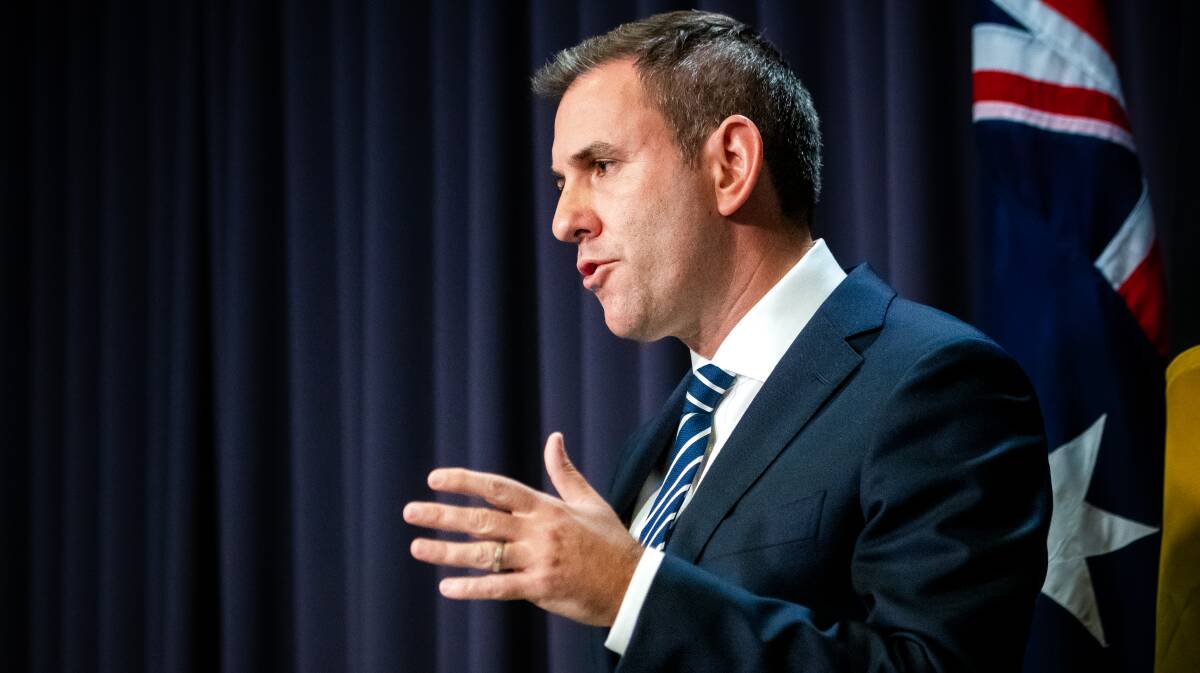 Federal Treasurer Jim Chalmers said the "Made In Australia" funding would look for where "we have genuine advantages and compelling imperatives." Picture by Elesa Kurtz