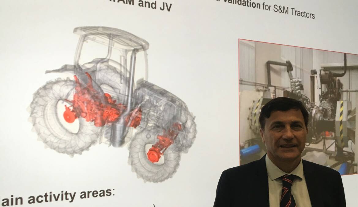 CNH Industrial, global director of design analysis and simulation, Gennaro Monacelli 