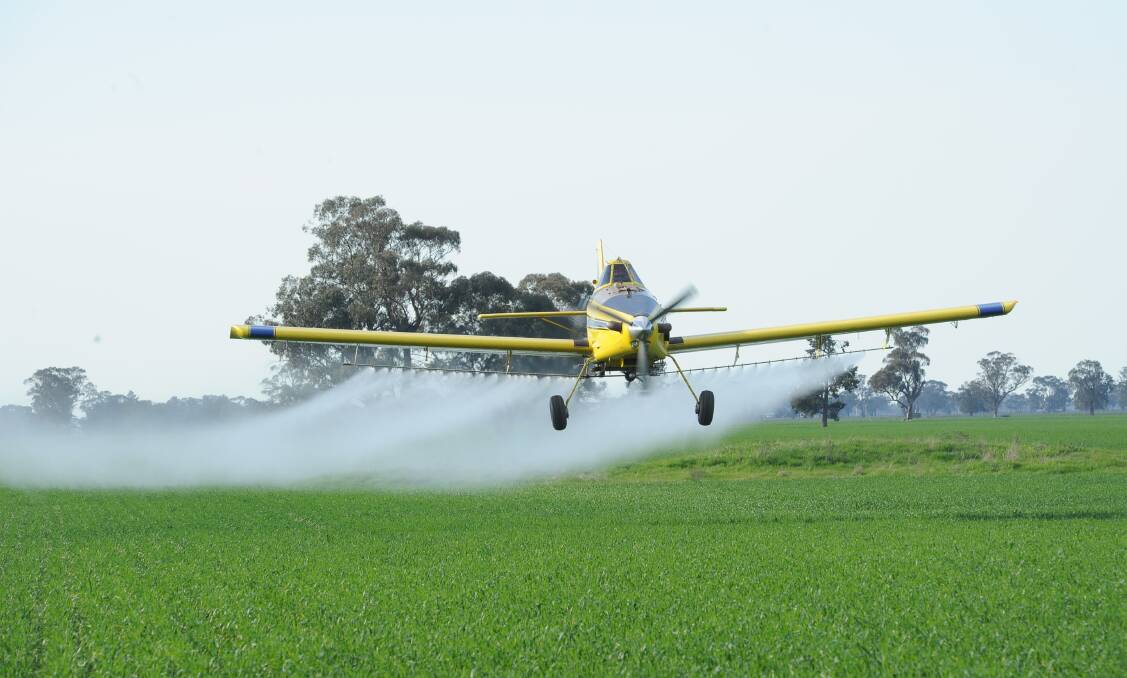 UP AND AWAY: Melbourne-based farm chemical maker has owned the one-time ICI chemical business, CropCare, since 2002.