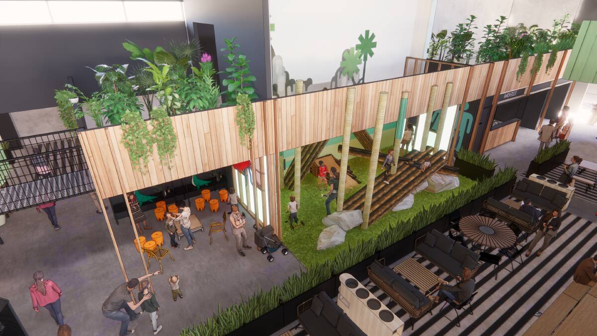 PLENTY: An edible garden, including local flora and edible herbs, will provide an ever-changing and organic space.