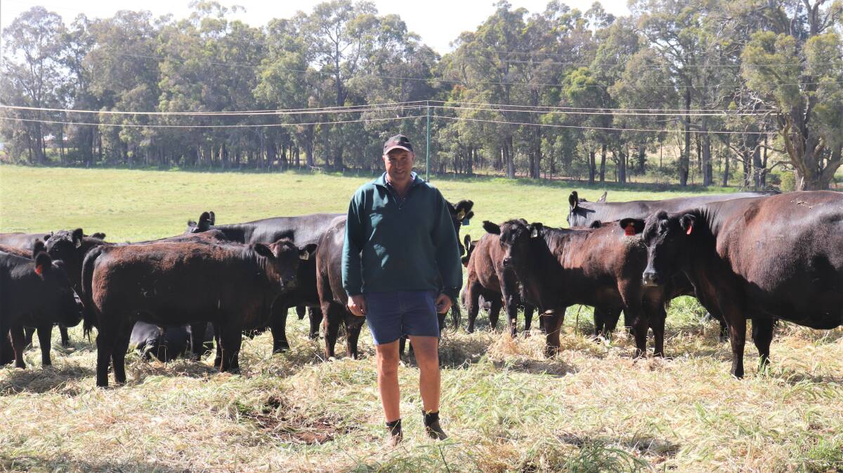 ON FARM: Andrew Tempra began running the family farm in Manjimup 2003 after father Remo retired.