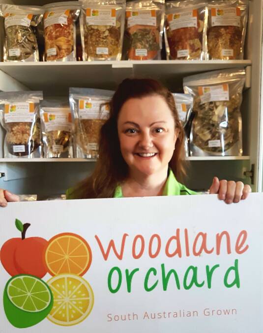 CLEVER: Kelly Johnson, Woodlane Orchard, Mypolonga, SA, buys surplus or damaged produce including citrus, cherry tomatoes and potatoes, to make into dehydrated, shelf-stable meals.