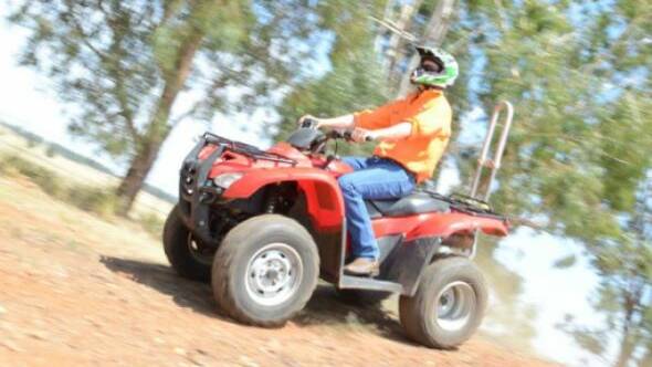 SAFETY: New safety regulations regarding quad bikes have come into effect.