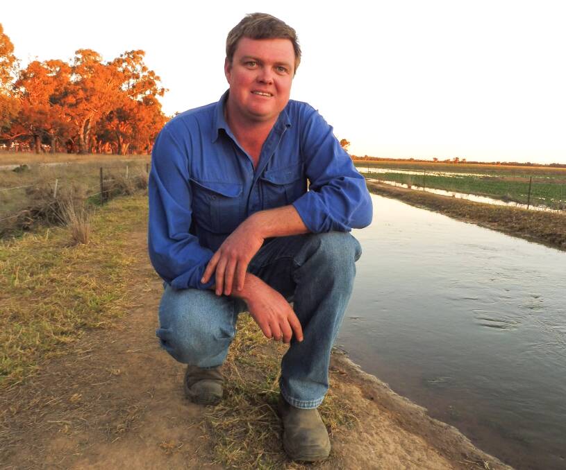 STANDING UP: Lachlan Valley Water chair and Forbes farmer Tom Green, is calling on the NSW government to allow changes to irrigation rules. not to increase the extractive share but to improve availability so irrigators can have confidence to use their allowed share 
