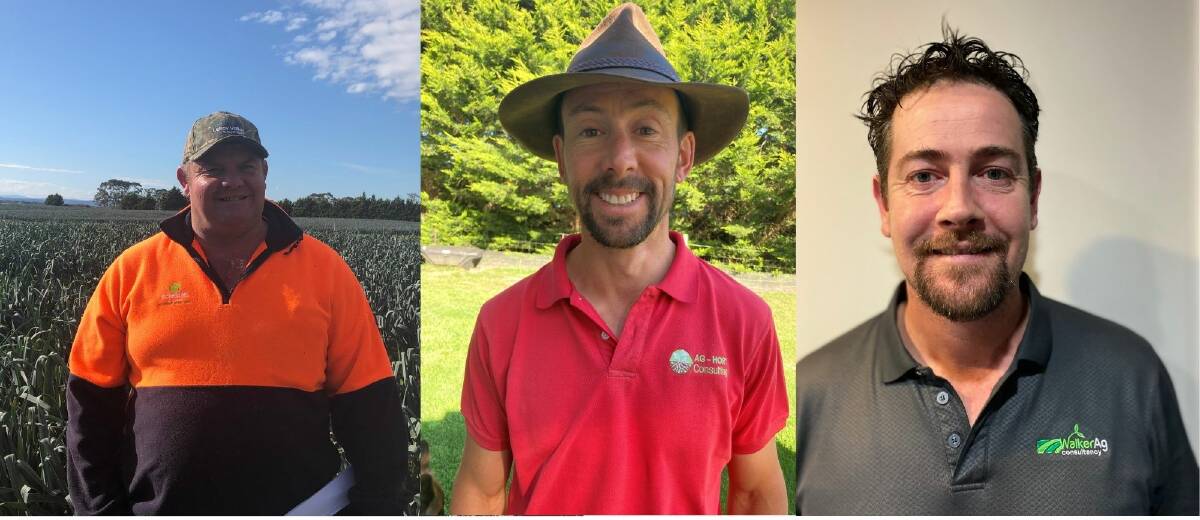 TOP CROP: Syngenta Growth Awards: Among the regional winners are Victorians Adam Schreurs and Stuart Grigg and Tim Walker, Tasmania.