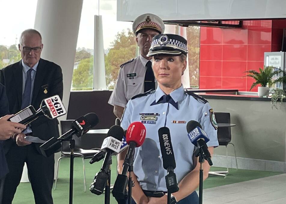 NSW Police Superintendent Danielle Emerton described the stabbing as "a senseless act". Photo: Billy Jupp