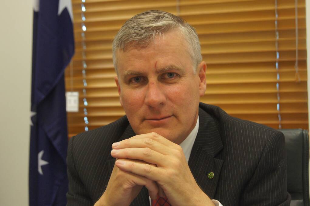 Small Business Minister Michael McCormack.