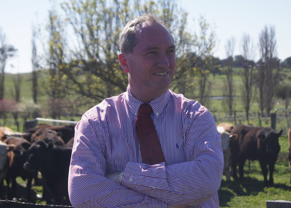 HELPFUL CUTS: Barnaby Joyce has welcomed the latest round of tariff cuts and quota volume increases under the JAPEA to boost Australian exports like beef, dairy, wine and horticulture.