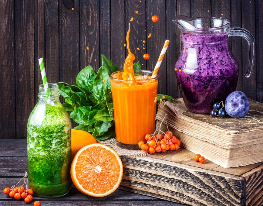 WANTING: Fresh juice has a Health Star Rating of no more than 2.5 stars, which as continued to anger agriculture groups. Photo: Shutterstock