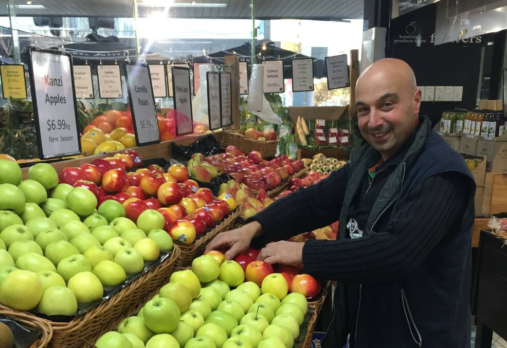 LEARNING: Greengrocer Anthony Natoli, Chadstone, Victoria has received a full-tuition scholarship to enable him to undertake Certificate III in Greengrocery at Melbourne Polytechnic.