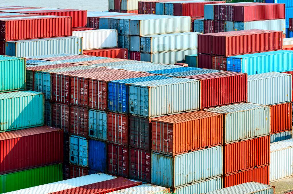 BOTTLENECK: Labour shortages and now the Ukraine conflict are having an impact on the flow of shipping containers throughout the globe. Picture: Shutterstock.