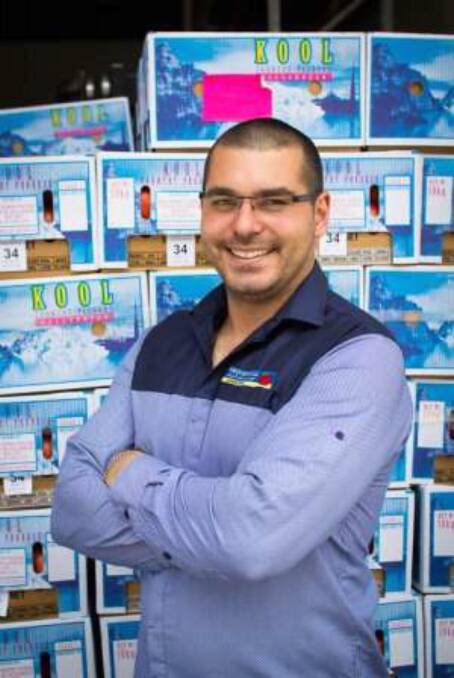 FULL CIRCLE: Regional Wholesale Fruit Market's Demetri Stamatis, ACT says eating at the resturants he supplies provides a view of the "whole package".