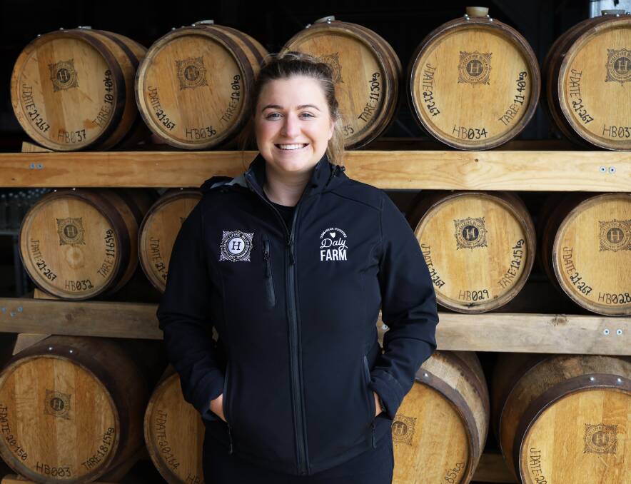 READY: Ruby Daly, business manager, Daly Farms and Hellfire Bluff Distillery, Tasmania, is a finalist in this year's Corteva Agriscience Young Grower of the Year Award. 