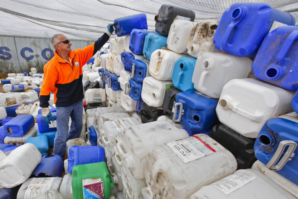 SAVING: Since drumMUSTER started operations in 1998, more than 37,000 tonnes of unwanted plastics have been diverted from landfill sites into recycling programs.