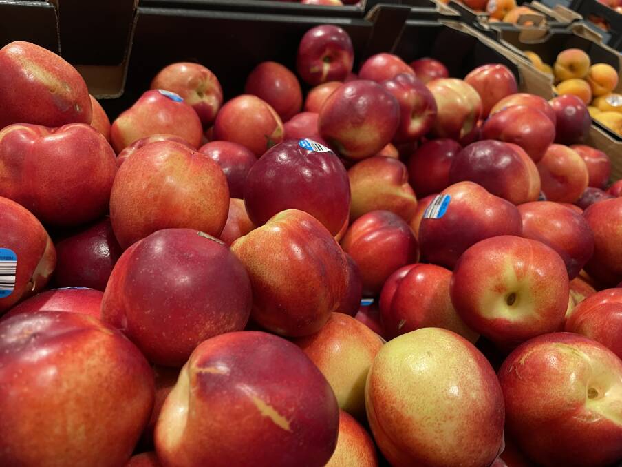 VALUE: For the year ending June 2020, Australia produced 103,094t of fresh nectarines and peaches valued at $310m with 17pc sent to be processed. 