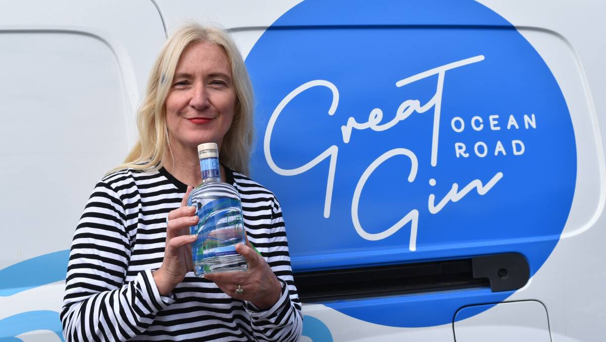 TOP DROP: Creator of Great Ocean Road Gin, Ann Houlihan, Aireys Inlet, Vic says her exposure to different small batch craft gins sparked her interest in creating her own. 