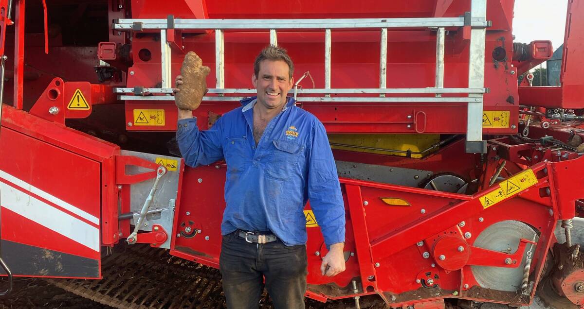TOP SPUD: Victorian potato grower Xavier Toohey, Wallace has won the 2021 Corteva Agriscience Young Grower of the Year.