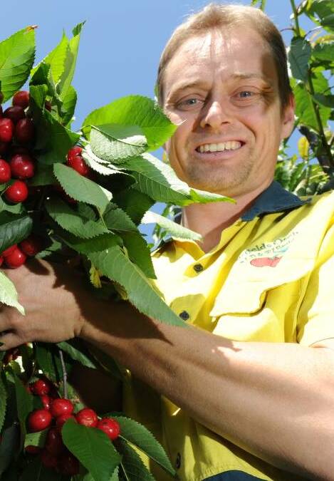 Cherry Growers Australia president, Tom Eastlake.