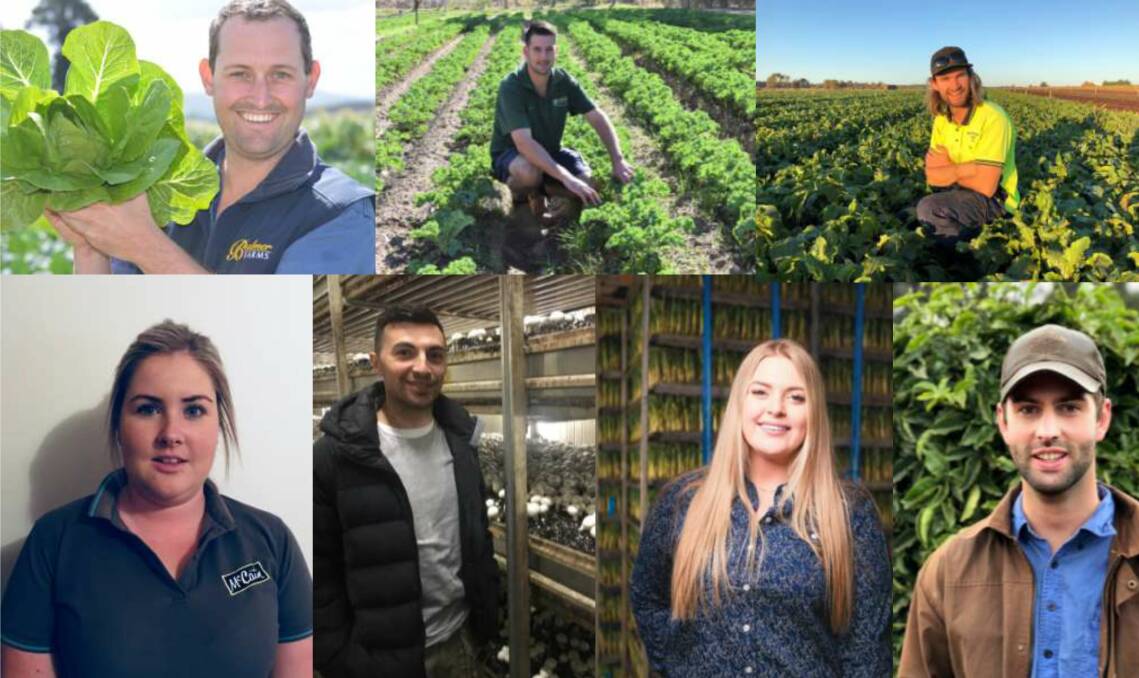 FINALISTS: Just some of the nominees for the 2018 Hort Connections Young Grower of the Year Award, which will be presented in Brisbane later this month. 