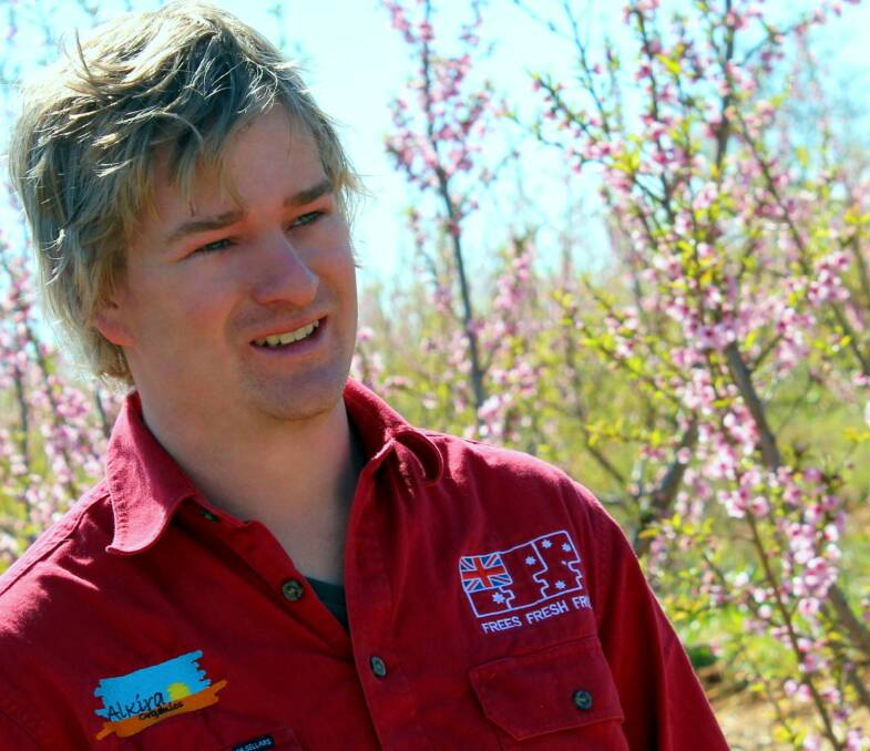 REPORTING: Alkira Organics managing director, Nathan Free, used his Nuffield Scholarship to investigate sustainable practices for certified organic businesses operating in Australia, as well as new techniques to lift production. 