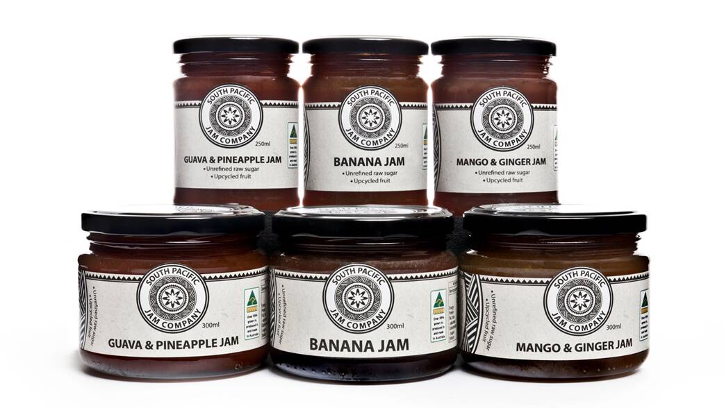 NEW JAM: The range of high-end jams from the South Pacific Jam Company produced from Australian fruits. 