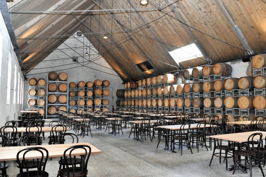 OLD CHARM: The Provenance Wines barrel room housed within the the historic 1870’s Fyansford Paper Mill nestled on the banks of the Barwon River on the outskirts of Geelong, Victoria. 