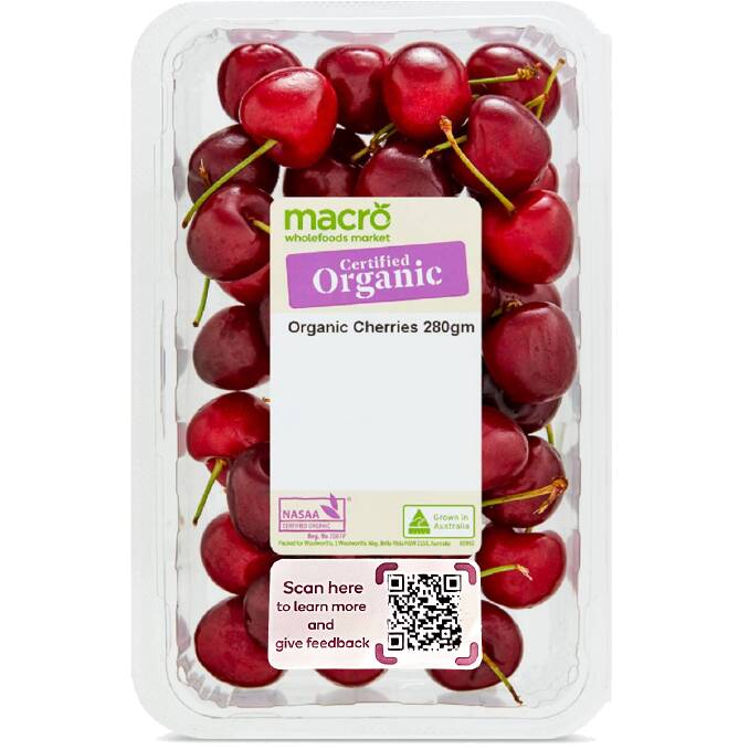 CODE: Cherry Growers Australia has signed up to the traceability trial. 