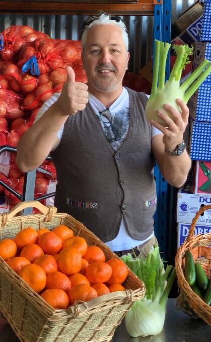 FRESH: Chef Fruit & Veg director, Simon Hart, Sydney Markets.