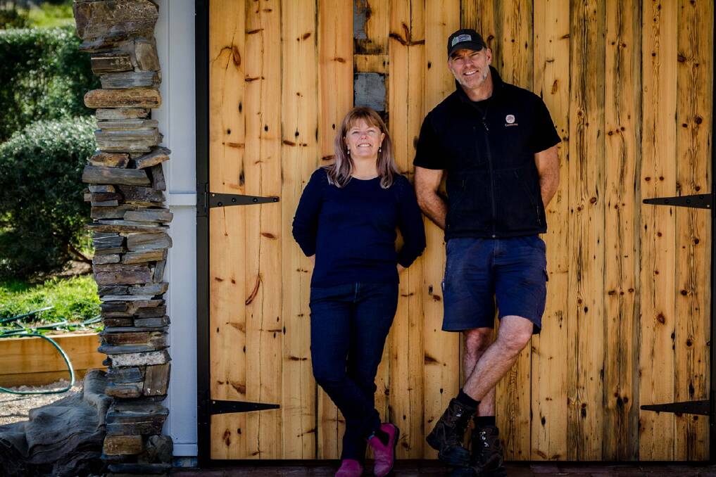 FUTURE: Husband and wife team Melissa and Mike Brown are committed to sustainable winemaking at Gemtree Wines. 