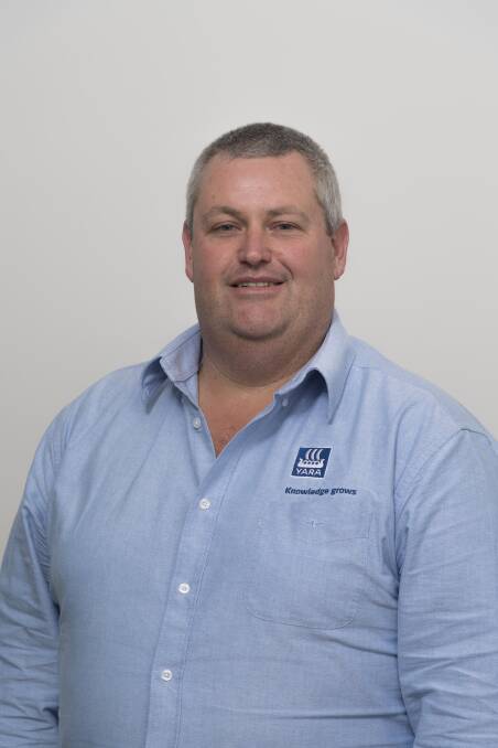 KNOW-HOW: Yara Crop Nutrition sales agronomist David Coombes.