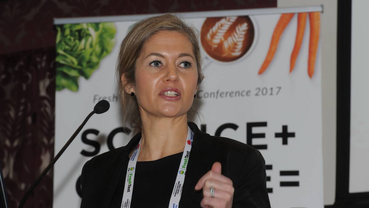DRIVE CHANGE: Simplot Australia national quality manager, Phoebe Dowling, says leadership needs to drive change which then becomes part of a business.